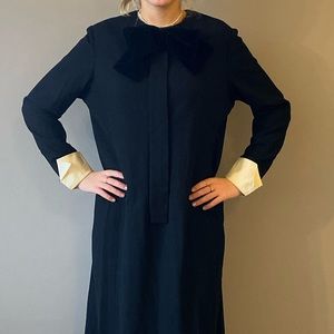 Classic Dominic Ronpollo black vintage long dress